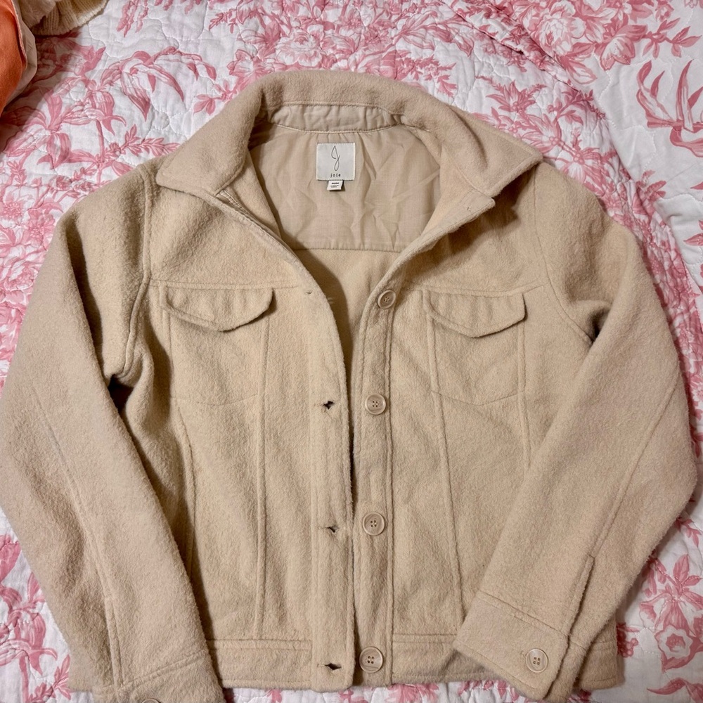 Joie Beige Jacket (fleece like) super soft